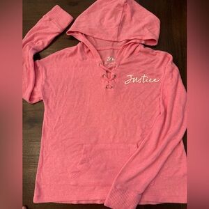Justice lightweight hoodie